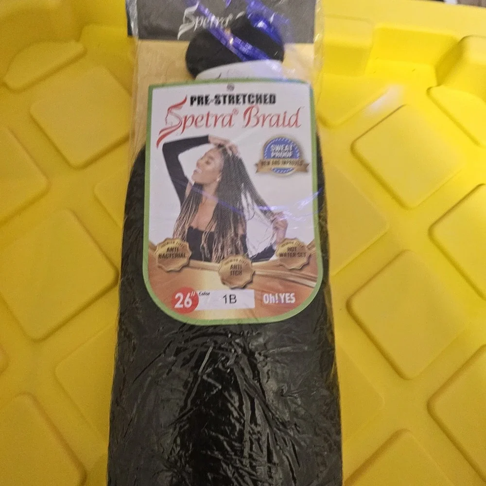 Braiding‎ Hair Lot Pre Stretched Xpression Spectra Indian Remy Bundle 5 Packs